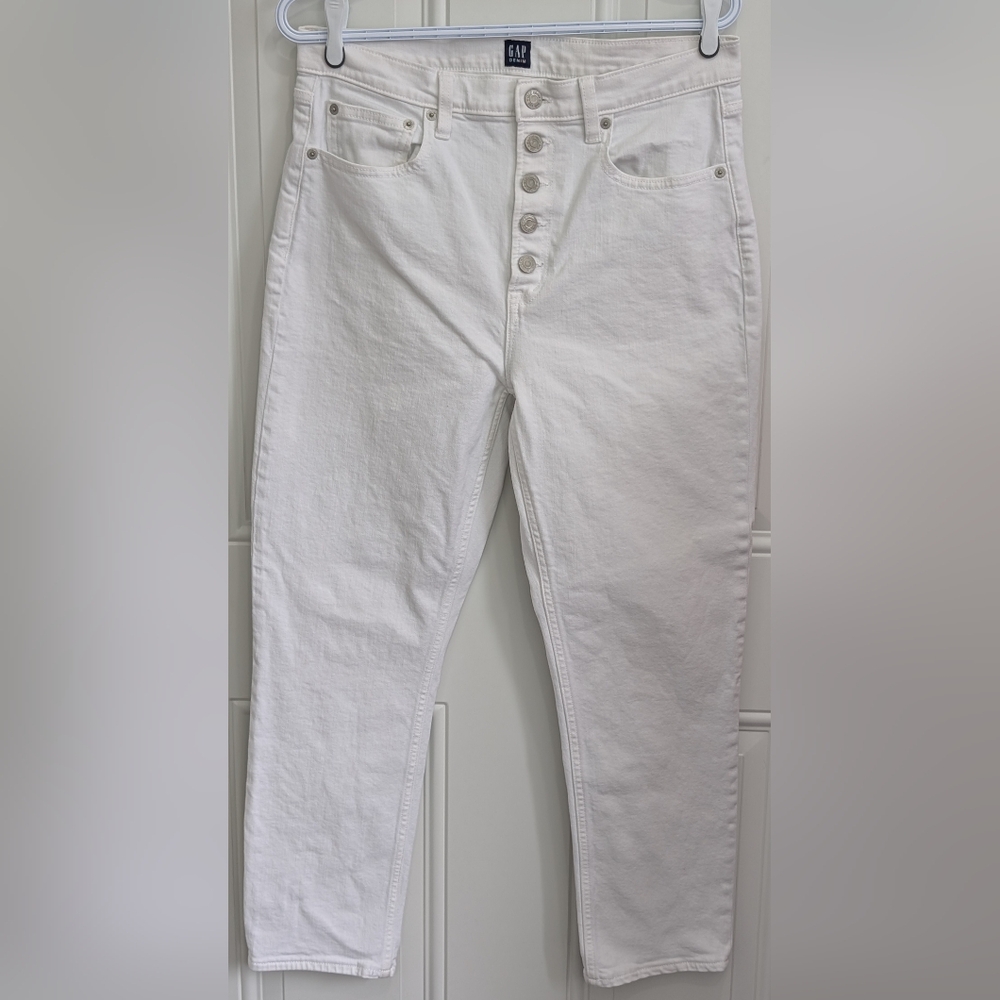 GAP White Ankle & Cropped Jeans US 12/31